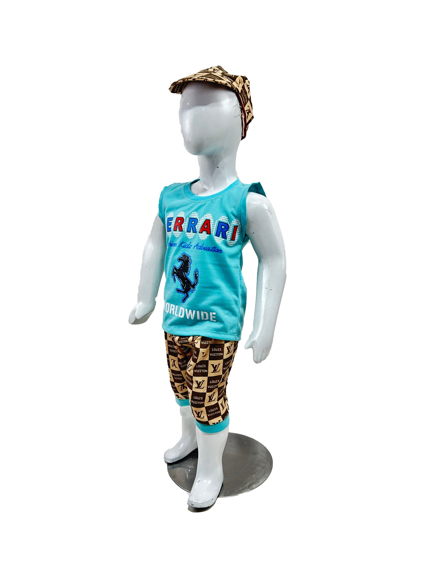 1Yr - 4Yrs RZ Kids Suit Wolrdwide Feroxi BS412 (With Cap)