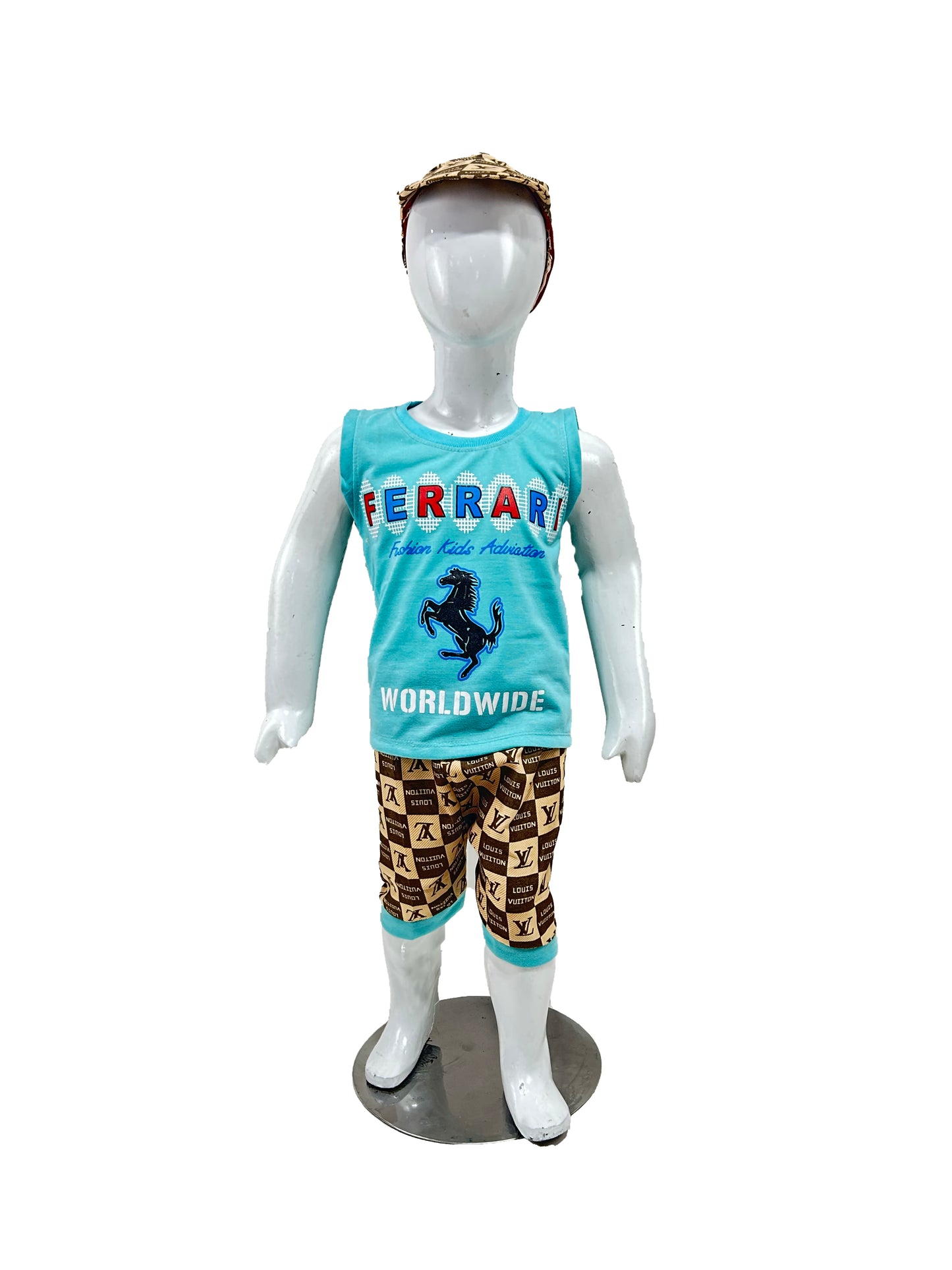 1Yr - 4Yrs RZ Kids Suit Wolrdwide Feroxi BS412 (With Cap)