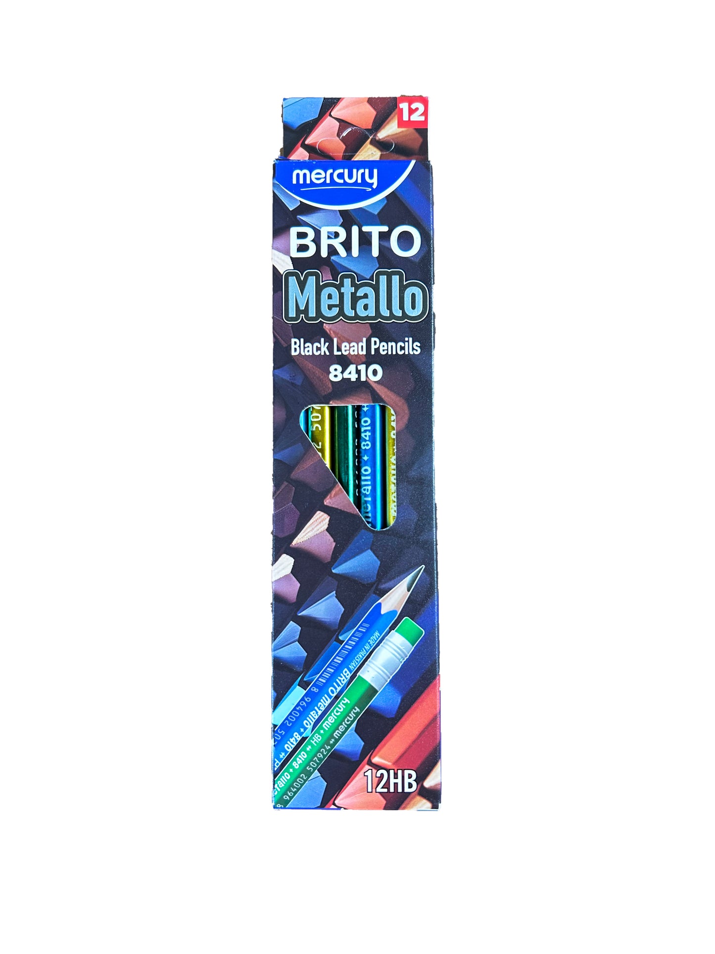 Brito Metallo Lead Pencils Pack of 12 PB118