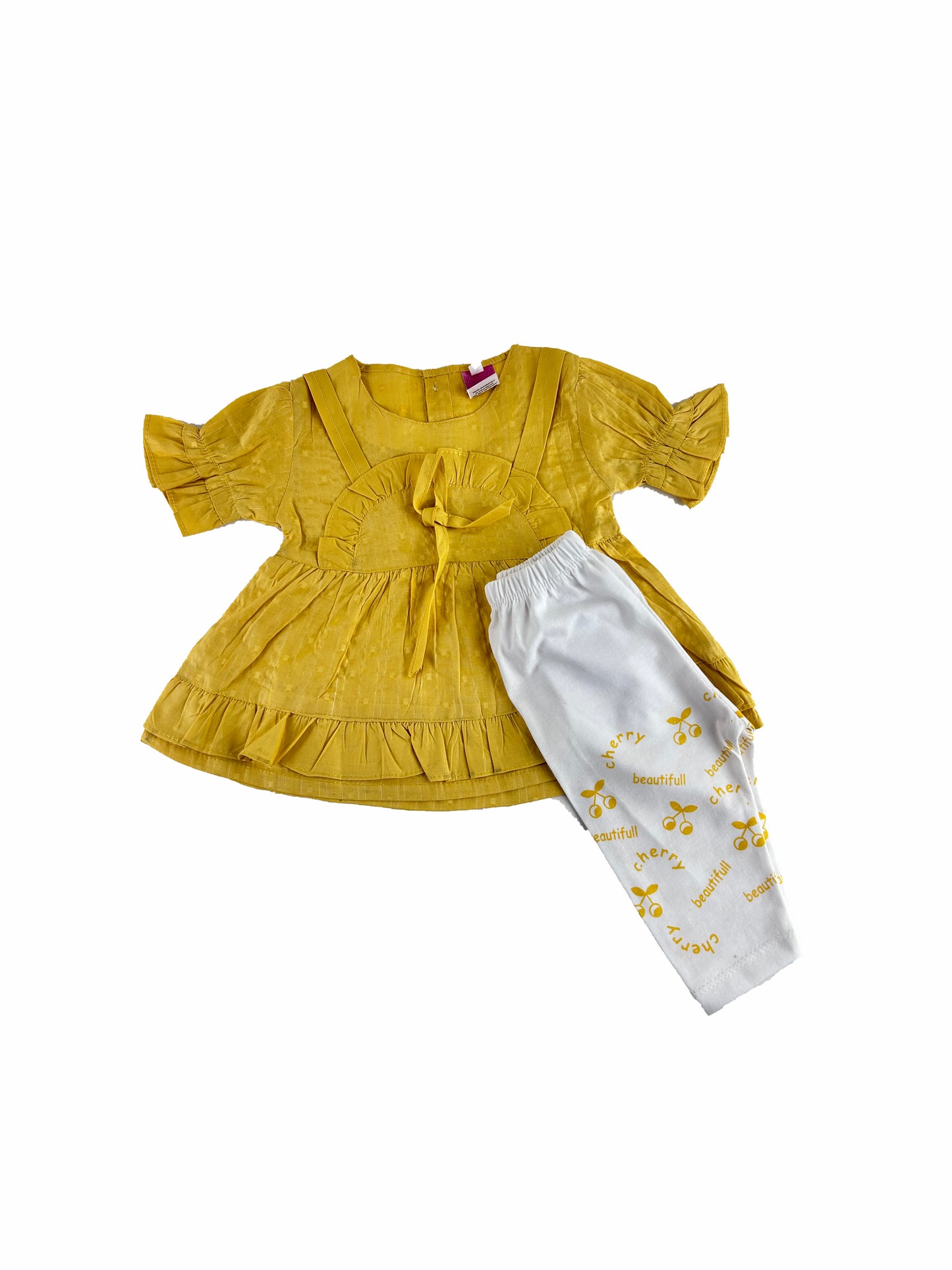 6Mth - 12Mth BG Beautiful Yellow Baby Suit For Newborn NBS417