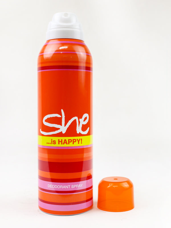 SHE Deodorant Spray is Happy - 200ML
