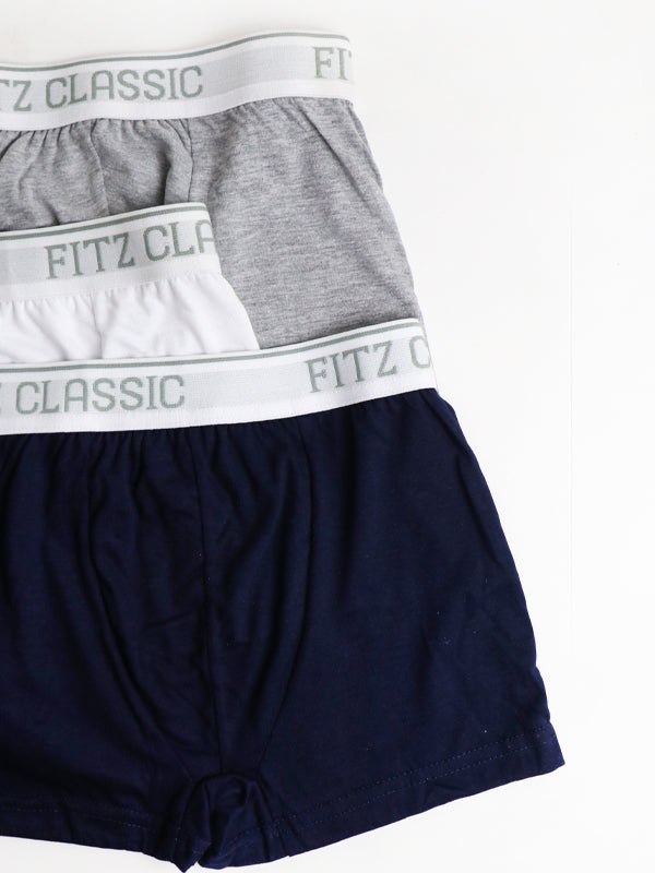 FC Boxer Underwear For Men Pack of 3 Multicolor