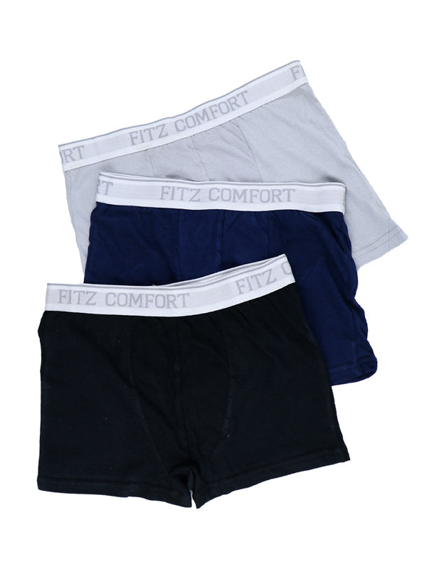 Boxer Underwear for Men Pack Of 3 Multicolor – The Cut Price