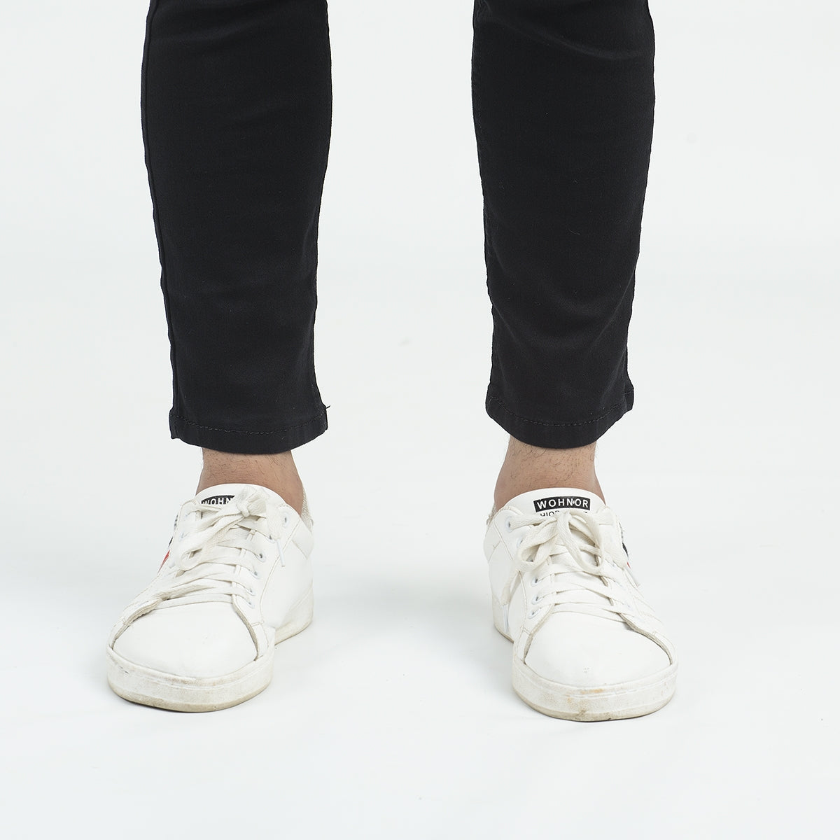 Strechable Jeans for Men Plain JET BLACK