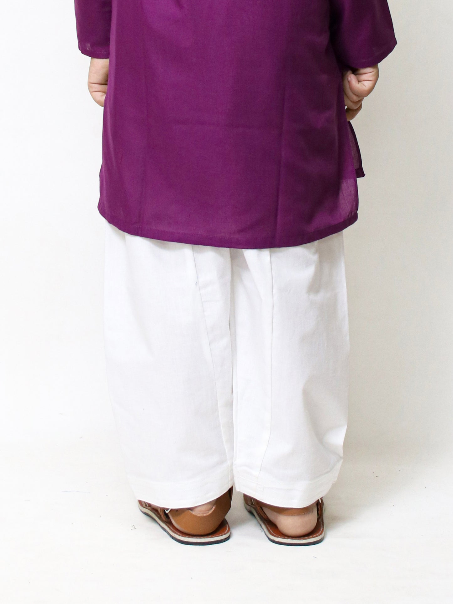 K.T Boys White Shalwar
