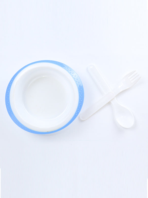 Baby Bowl Spoon & Fork Set Multicolor