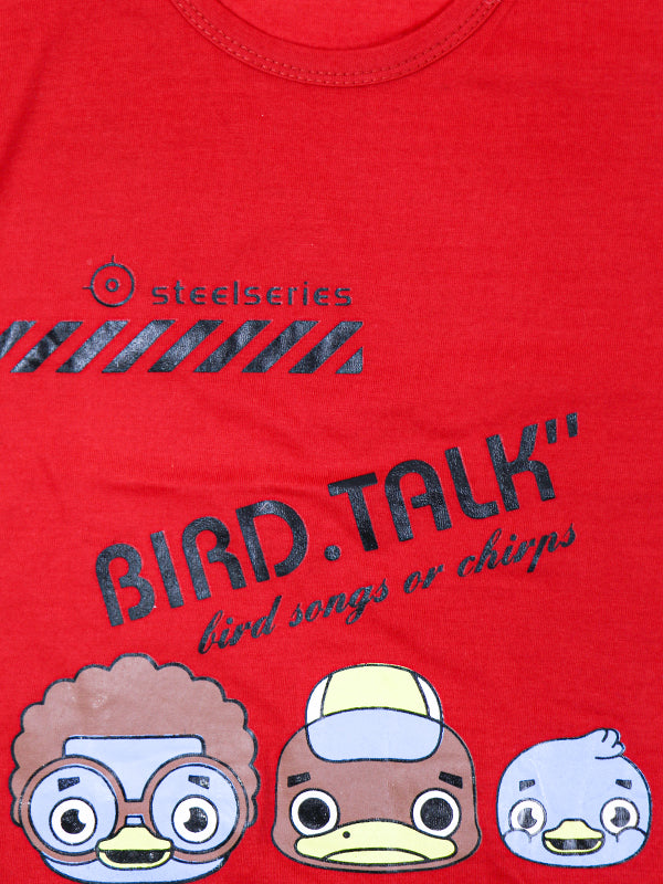 MC Kids Suit 1 Yr - 4 Yrs Printed Bird Talk
