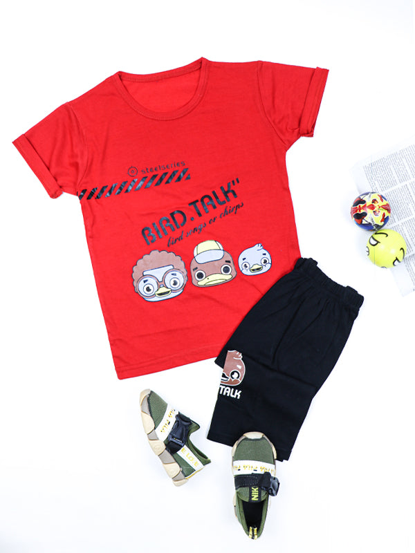 MC Kids Suit 1 Yr - 4 Yrs Printed Bird Talk