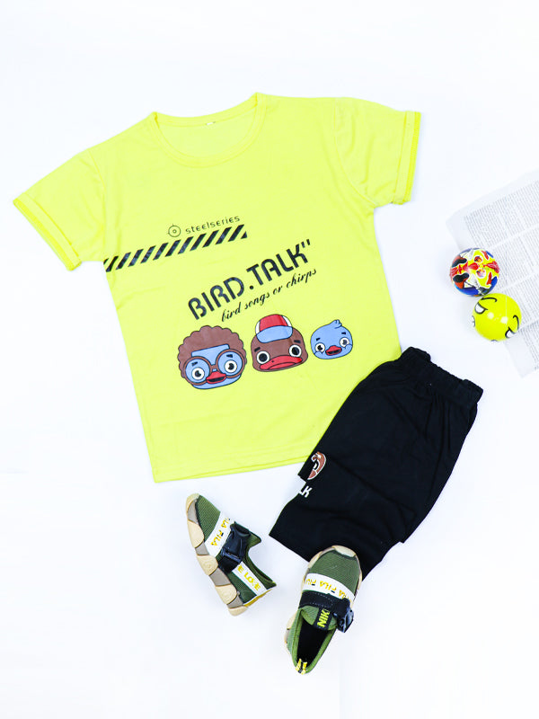 MC Kids Suit 1 Yr - 4 Yrs Printed Bird Talk