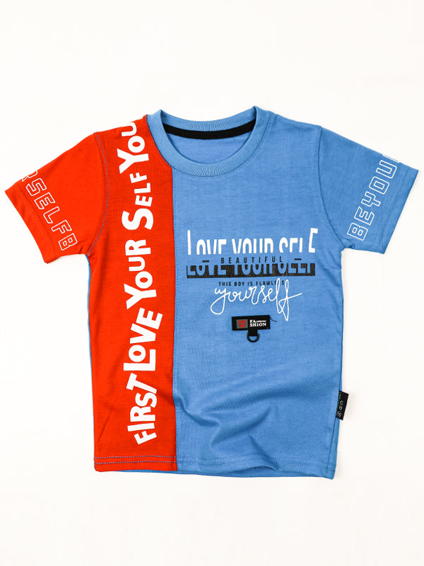 ATT Boys T-Shirt 1.5 Yrs - 3.5 Yrs Love Yourself