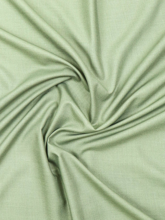 Men's TR Unstitched Kameez Shalwar Fabric Light Green