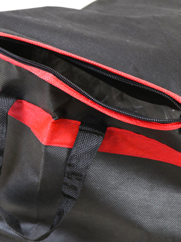 Soft Fabric Material Storage Bag Black