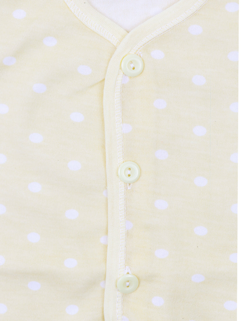 Newborn Suit 5Pc Set 0 Mth - 4 Mths Dots