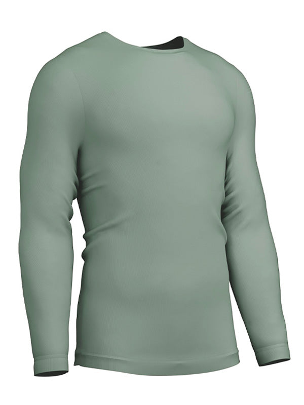 MG Men's Plain Full Sleeve T-Shirt Light Green