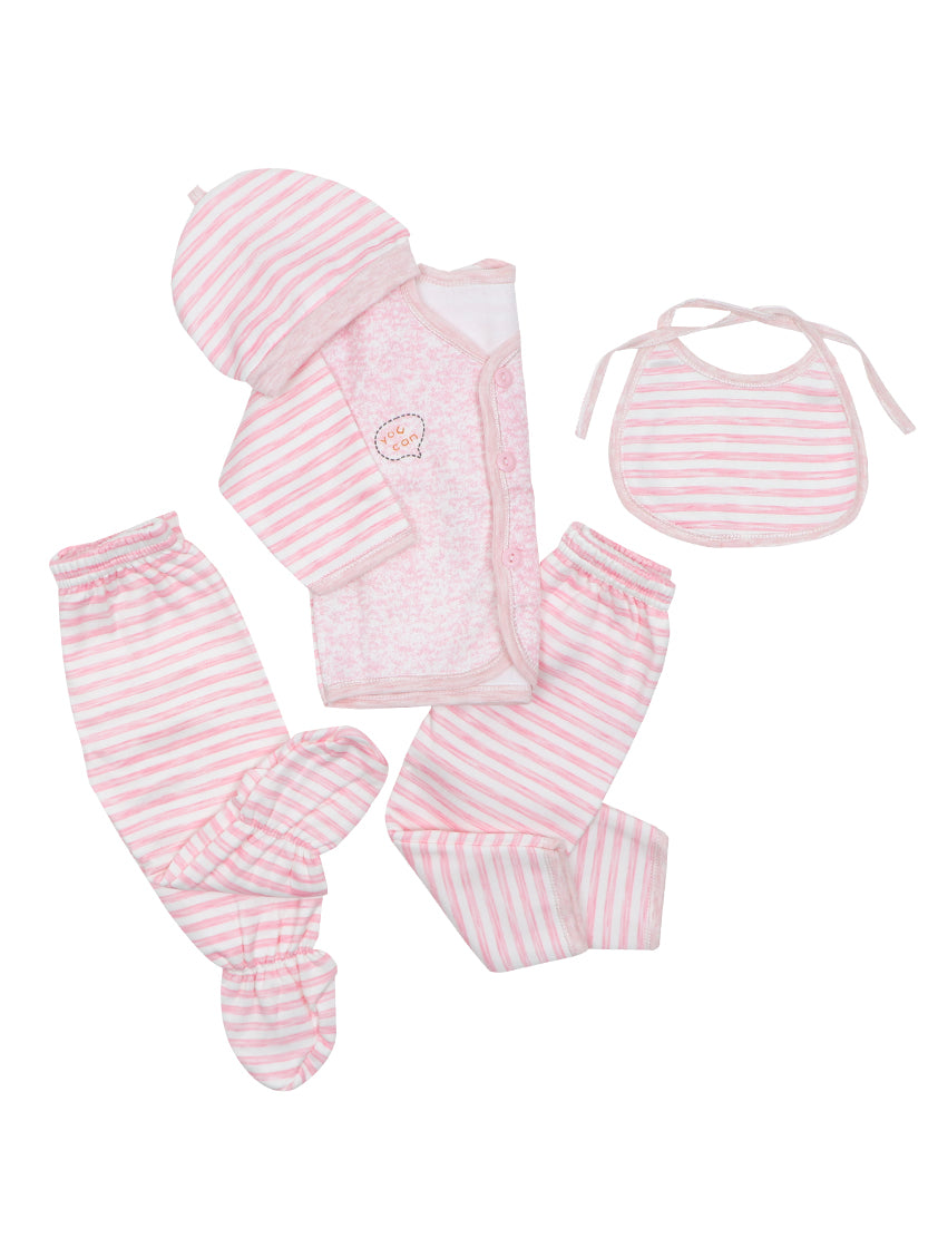 Newborn Suit 5Pc Set 0 Mth - 4 Mths You Can