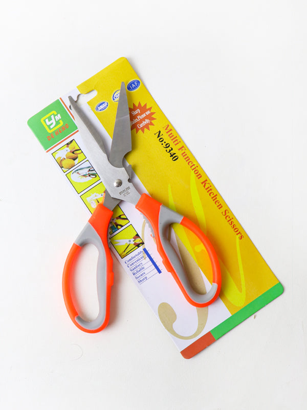 Stainless Steel Kitchen Scissors Orange