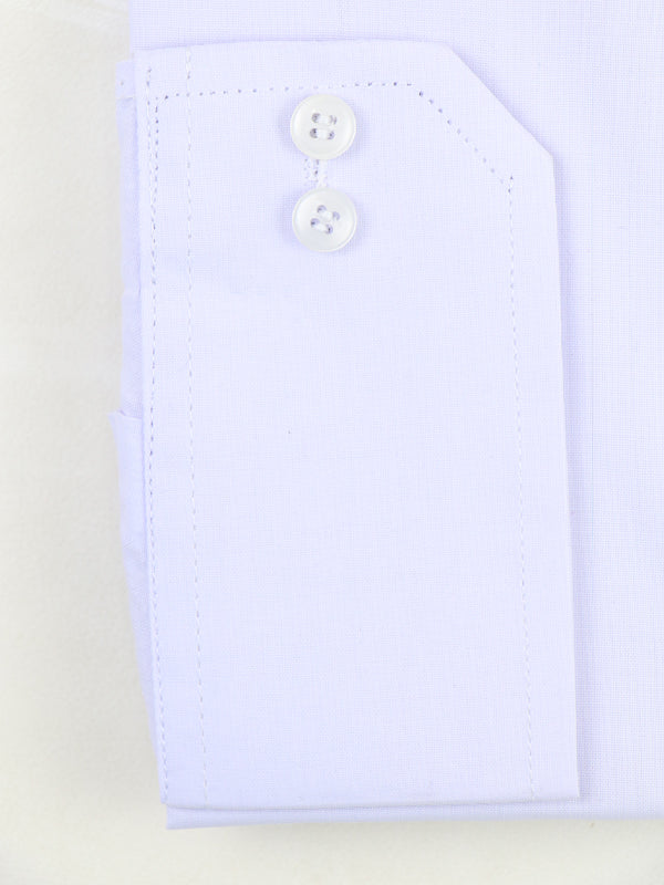 Men's Formal Dress Shirt Plain Neel White MFS371
