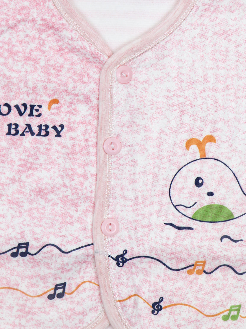 Newborn Suit 5Pc Set 0 Mth - 4 Mths Love Baby