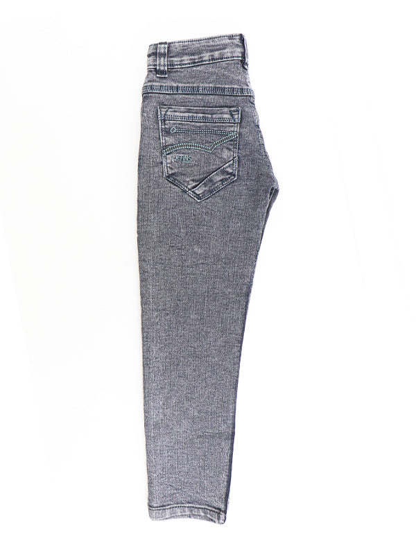Boys Stretchable Jeans 5Yrs - 15Yrs Light Grey