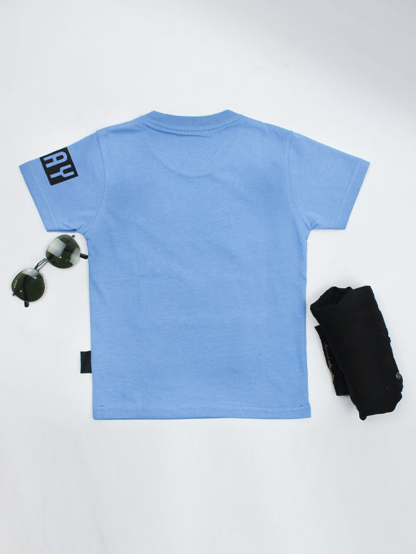 ATT Boys T-Shirt 2 Yrs - 4.5 Yrs Printed Work Hard