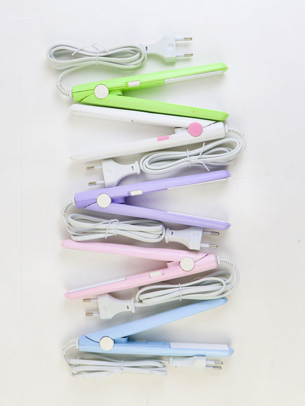Multicolor Portable Mini Hair Straightener