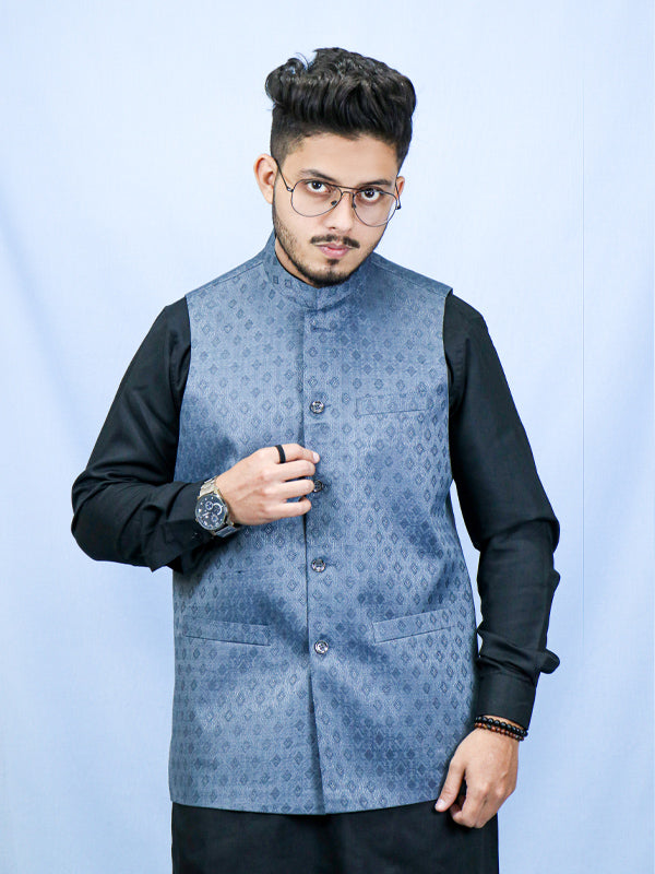 Blue hotsell colour waistcoat