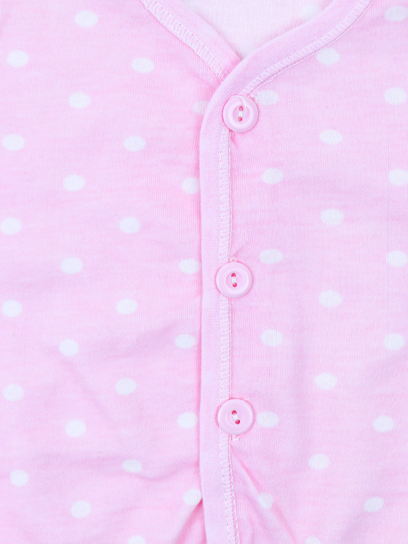 Newborn Suit 5Pc Set 0 Mth - 4 Mths Dots