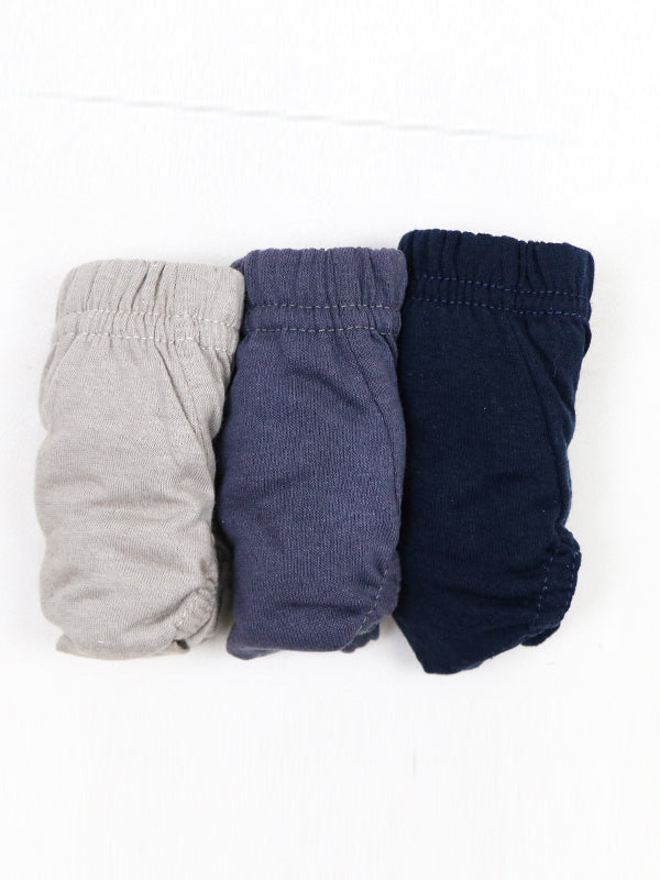 Flexible Underwear For Boy's Pack of 3 Multicolor