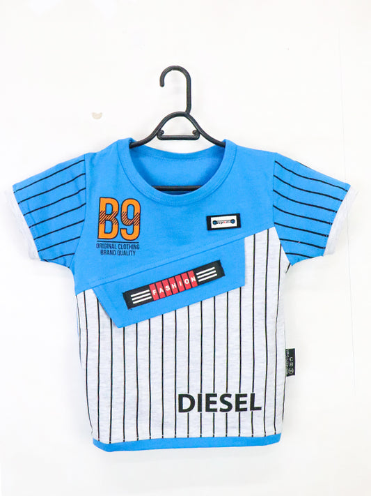 ATT Boys T-Shirt 1.5 Yrs - 3.5 Yrs B9 Blue