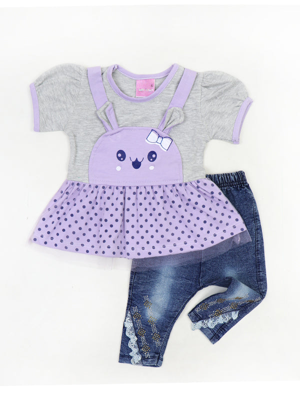 BG Girls Suit 1Yr - 4Yrs 01 Violet