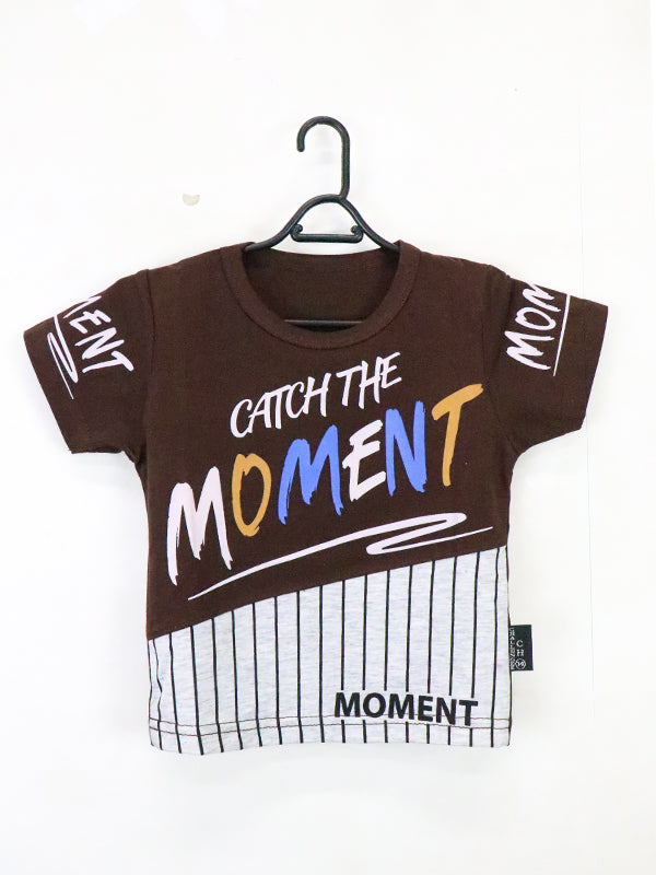 ATT Boys T-Shirt 1.5 Yrs - 3.5 Yrs CTM Brown