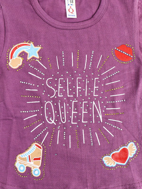 KQ Girls Suit 1 Yr - 4 Yrs Selfie Queen