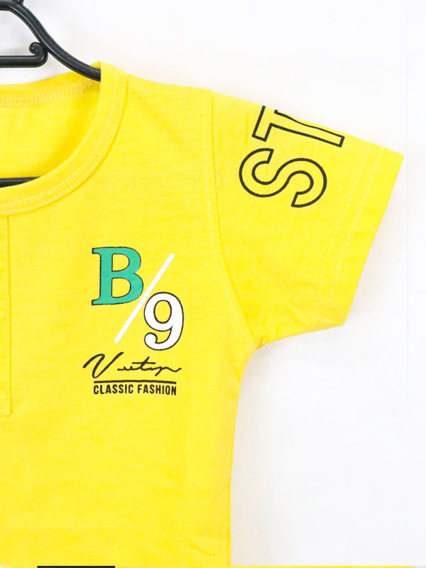 ATT Boys T-Shirt 1.5 Yrs - 3.5 Yrs ST Yellow