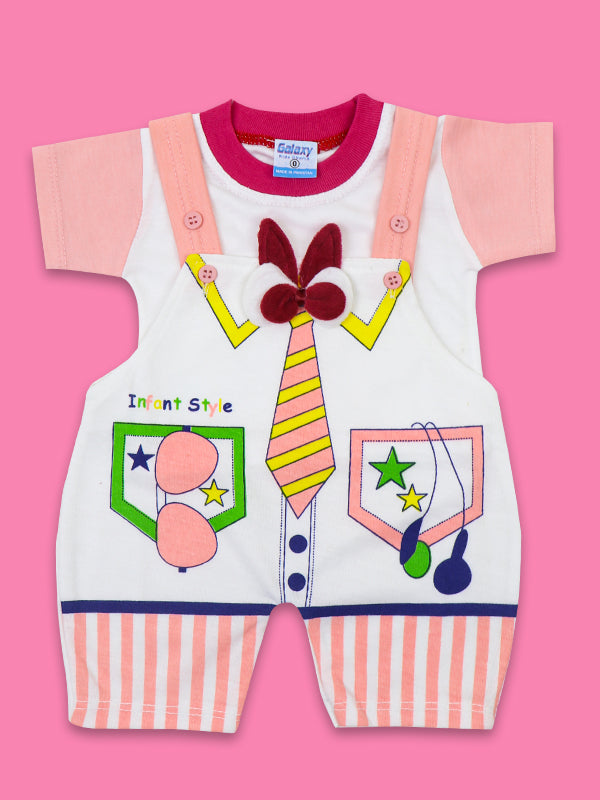 HG Newborn Romper 0Mth - 3Mth Infant Style Peach