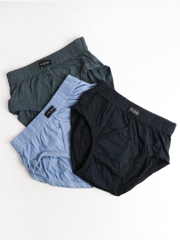 FC Brief Underwear For Men's Pack of 3 Multicolor