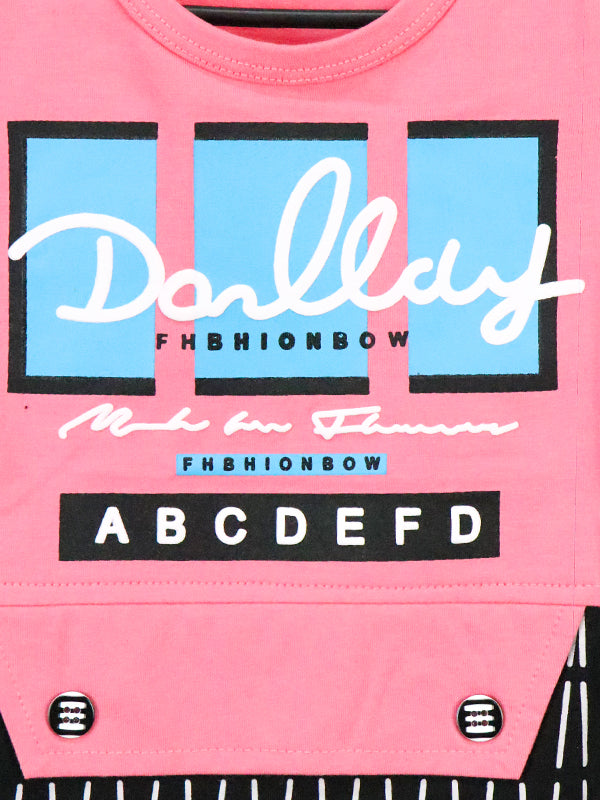 ATT Boys T-Shirt 1.5 Yrs - 3.5 Yrs DLY Pink