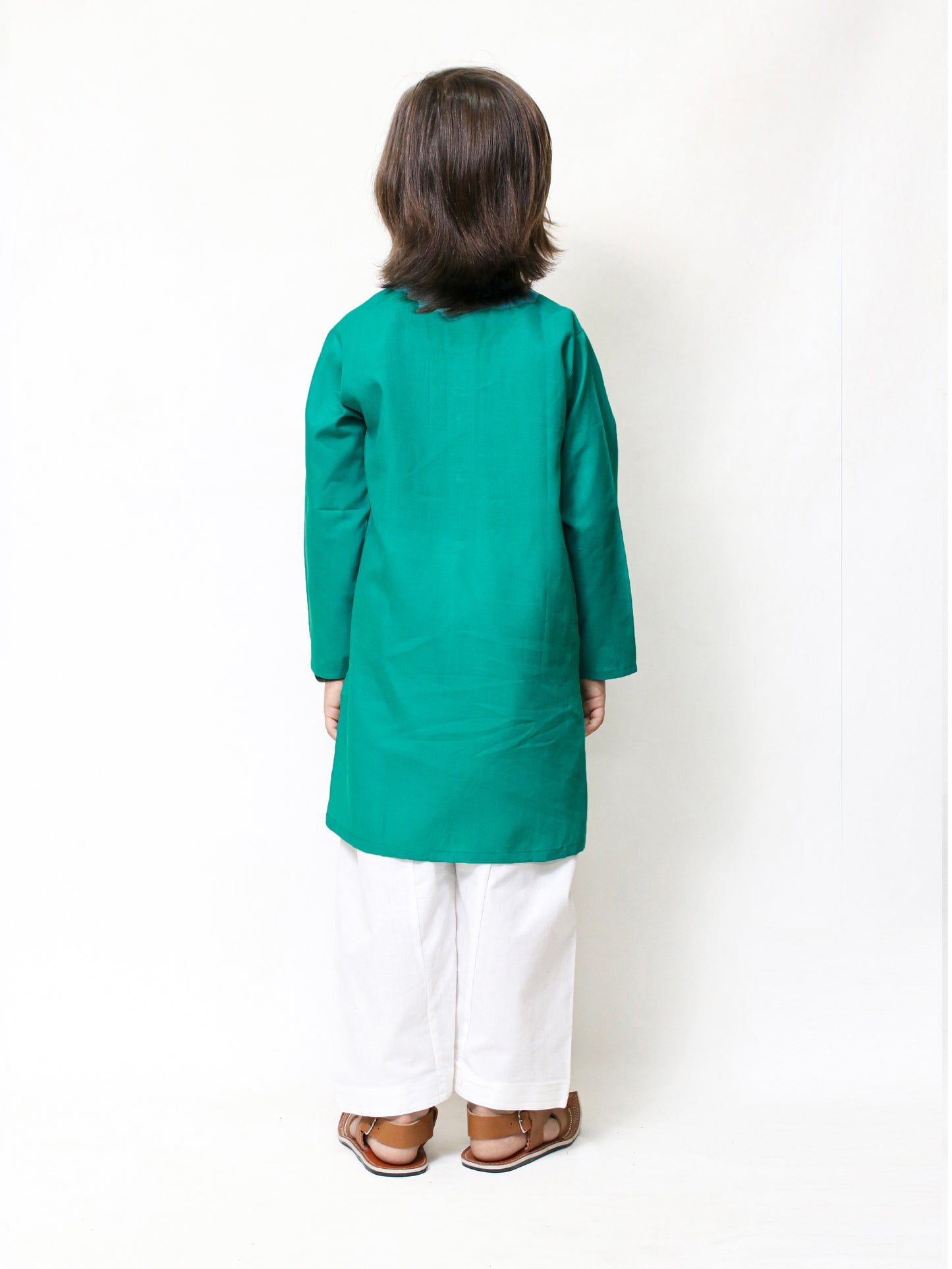 299 2Yrs - 16Yrs Boys Kurta Pajama See Green