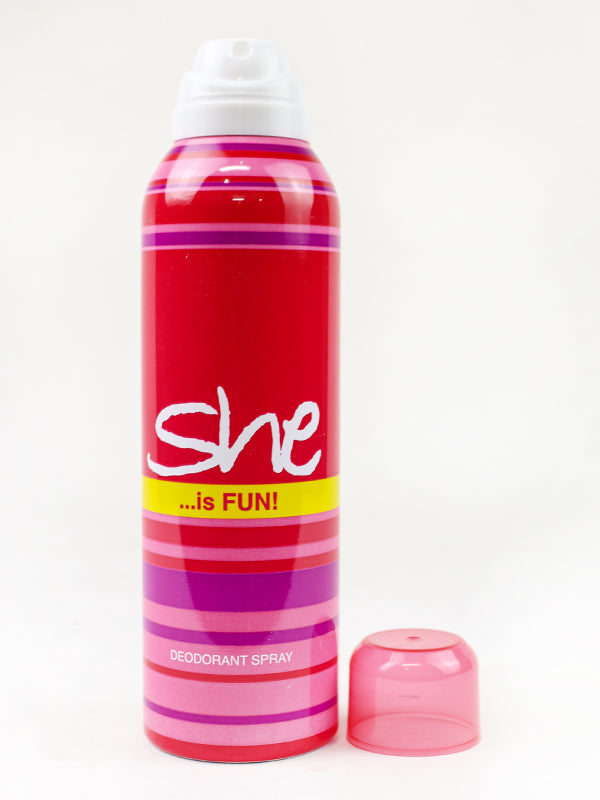SHE Deodorant Spray is Fun - 200ML