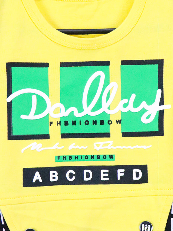 ATT Boys T-Shirt 1.5 Yrs - 3.5 Yrs DLY Yellow
