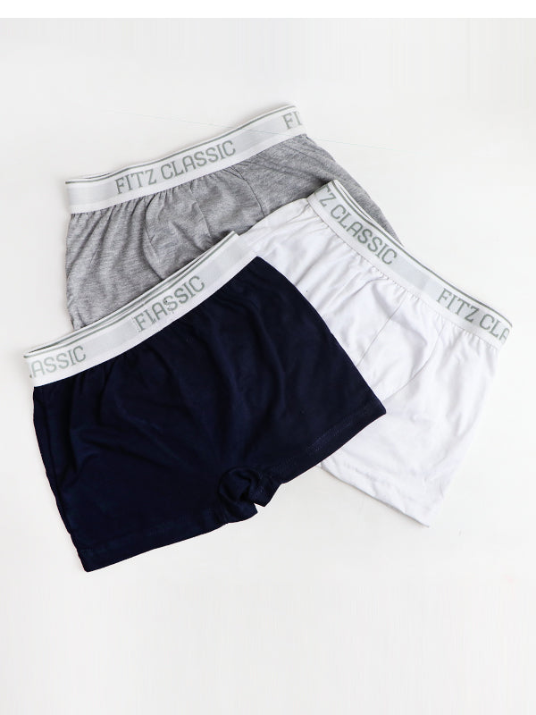 FC Boxer Underwear For Men Pack of 3 Multicolor