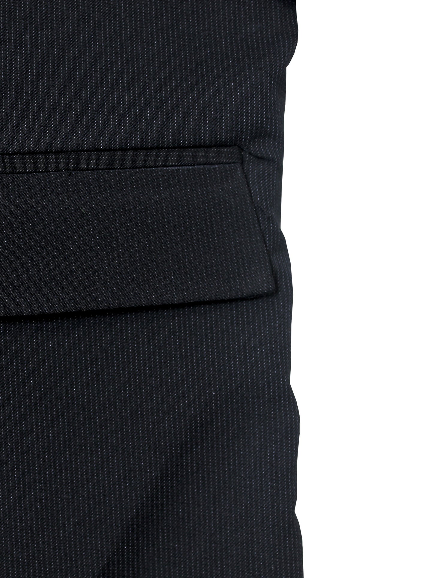 BS 1Yr to 14Yr 5 Pcs Coat Pant Suit For Boys Black White Lines