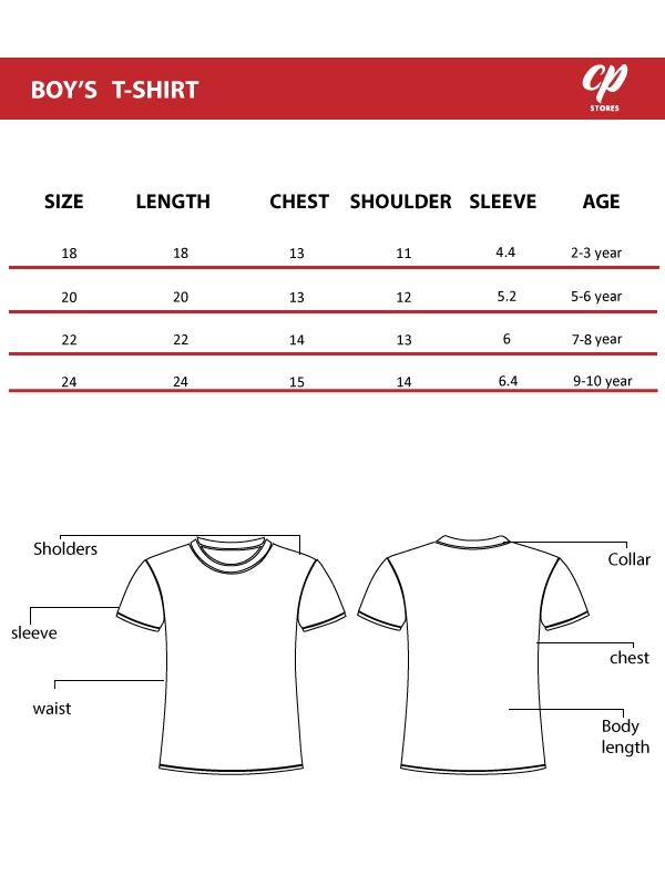 ATT Boys T-Shirt 5 Yrs - 10 Yrs NB Red