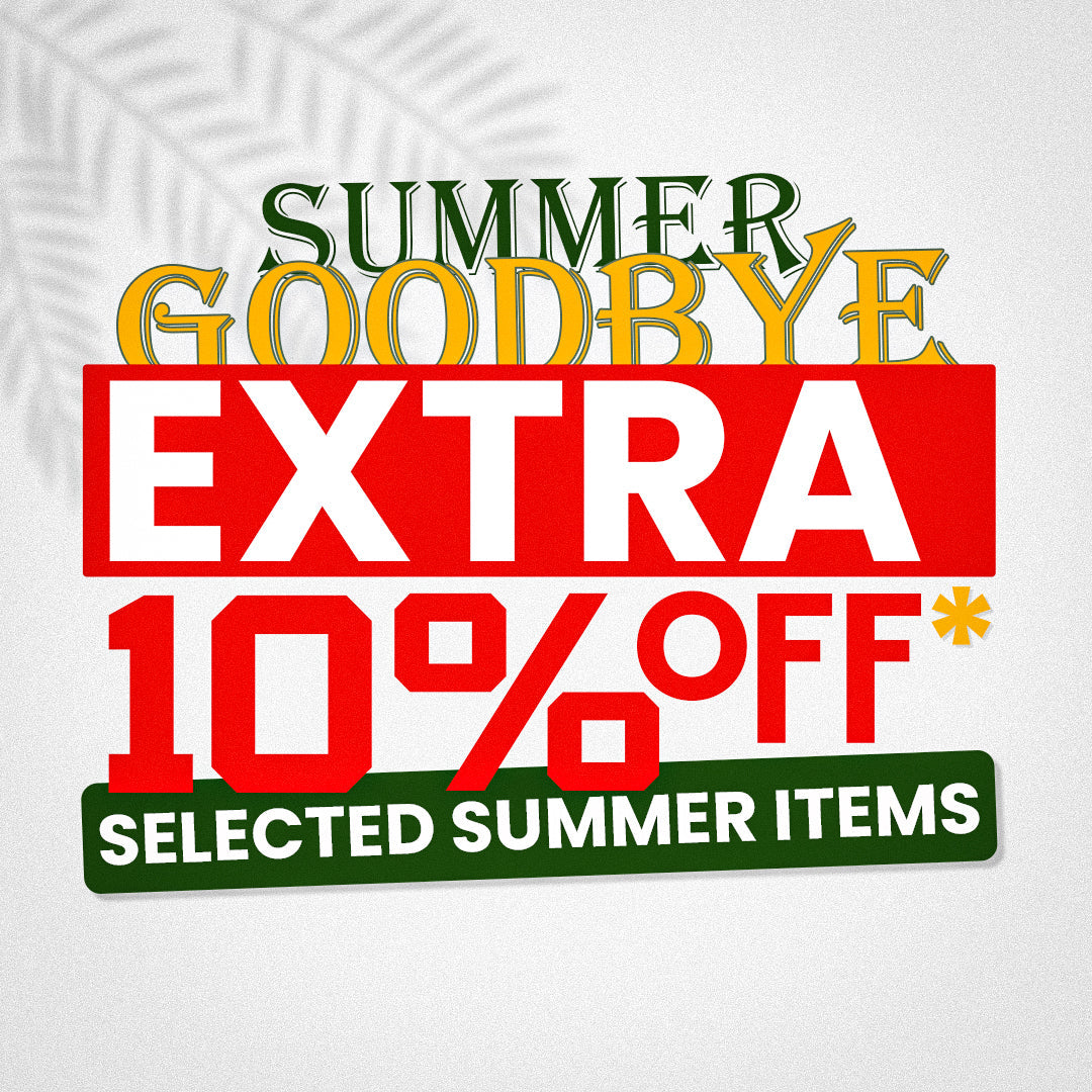 Goodbye Summer 2025 - Extra 10% OFF @ CHECKOUT – The Cut Price