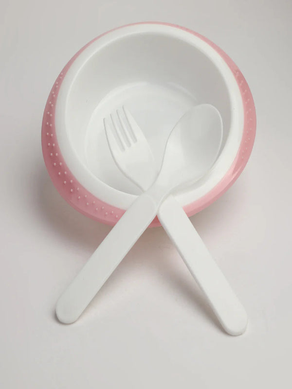 Baby Bowl Spoon & Fork Set Multicolor