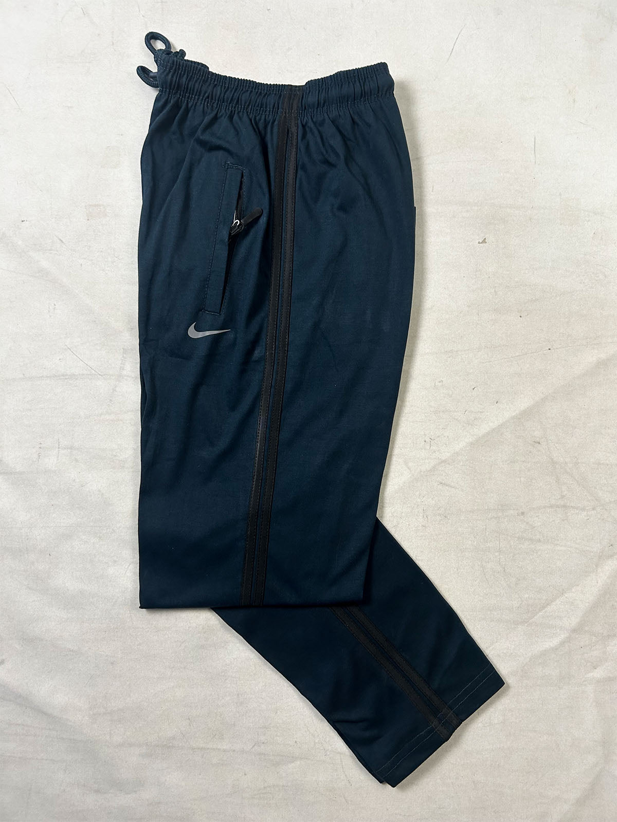NK Dark Green Double Stripe Trouser for Men MT237