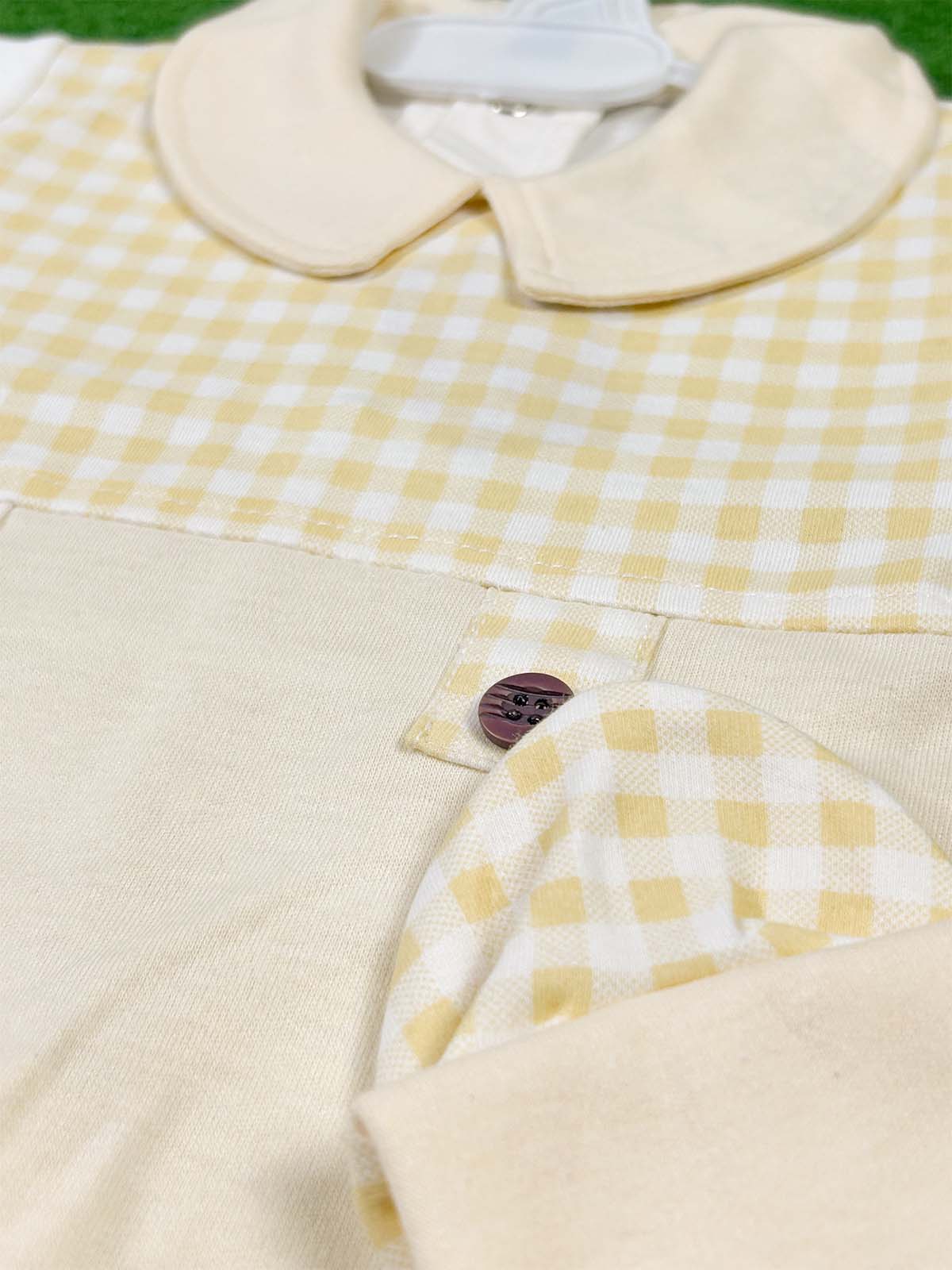 0Mth - 3Mth Ship Brown Romper For Newborn ZG NBR89