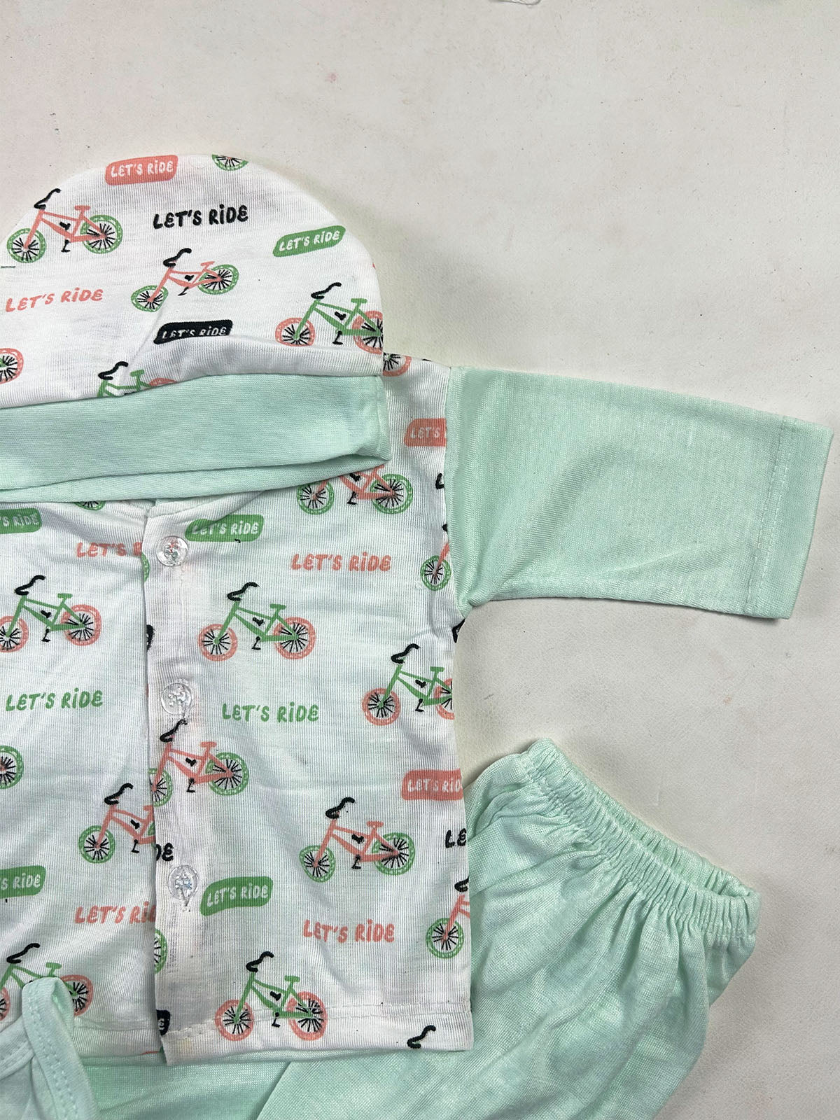 0Mth - 3Mth Ride Green 5Pcs Gift Set For Newborn NBGS431
