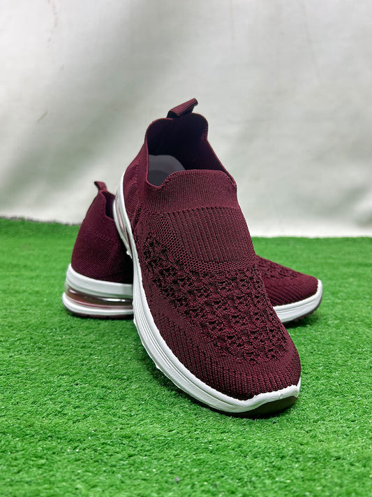 Maroon Sneakers For Women/Girls GWS61