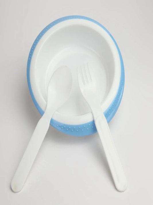 Baby Bowl Spoon & Fork Set Multicolor