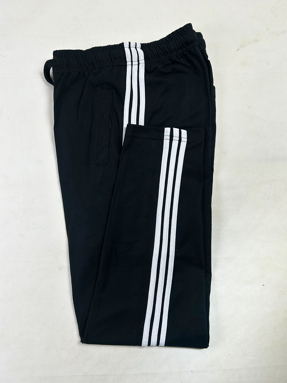 Black 3-Stripe Trouser For Men MT251